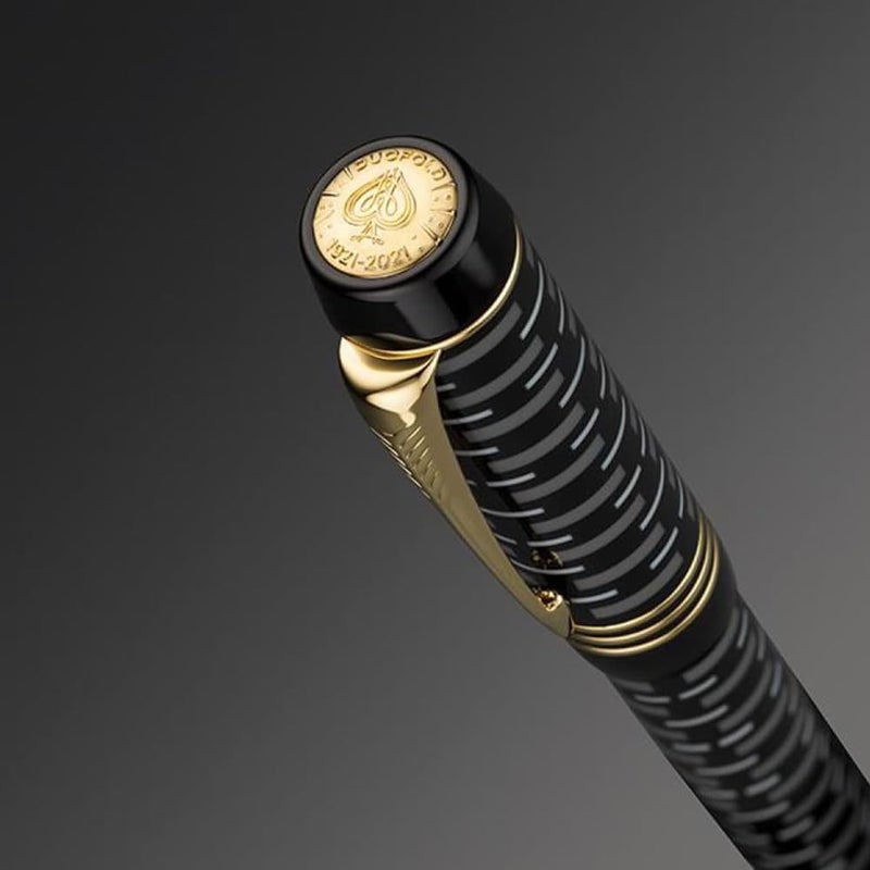 Parker Duofold 100th BLACK GT Fountain Pen - Image 4